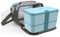 Umami Bento Lunch Box avec Sac Isotherm, Boîte Repas Compartimentée, 4 Couverts & 2 Pots à Sauce Inclus, Lunchbox Micro-Ondable avec Lunch Bag Portable pour Femmes Hommes et Étudiants