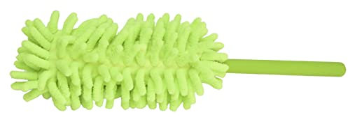 Plumero Telescópico de Mano, Eliminador de Polvo de Acero Inoxidable para Suelo, Escritorio, Armario, Limpieza, Verde