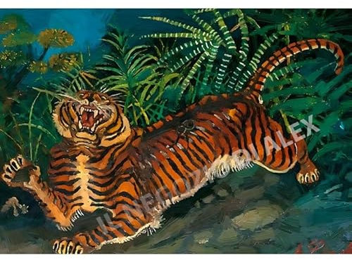 Poster Ligabue Art. 07 cm 50x70 Druck Fälschungen des Urhebers Affiche Plakat Fine Art