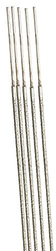 Foemey 5 lame per sega a filo diamantato da 400 mm, per tagliare utensili manuali in giada, metallo, ceramica, resina, gioielli, diametro 1 mm