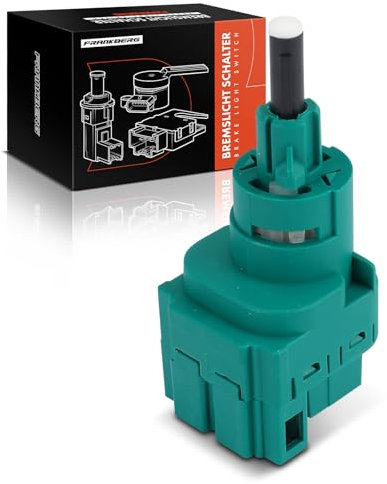 Frankberg Interruttore luci freno 4-Poli Compatibile con A3 8L1 1996-2003 I 1U2 1996-2010 Golf IV 1J1 1997-2005 Polo 6N1 1996-1999 Replace# 1J0945511A