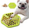 MEWOOFUN Dog Puzzle Toy, Interactive Treat Dispenser, Brain Training Toy for Small Medium Large Dogs (Green Hexagonal, M * 1)