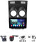 Android Radio estéreo para coche con pantalla táctil de 9 pulgadas navegación GPS HD con Android Bluetooth navegación y cámara de respaldo para Nis-san Qashqai 1 J10 2006-2013 (tamaño: M100S W