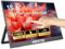 HGFRTEE 15.6 Touch Display,1920×1080 WUXGA,16:9,10-Point Touchscreen,IPS,178° Wide Angle,sRGB 66%,60Hz,Speakers,USB-C,Mini HDMI,VESA,Foldable Stand,Compatible with Windows/macOS-15.6T Inches