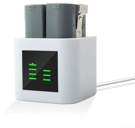 Doorbell Battery Charger, Dual Port Charger, With LED Digital Display, For Ring Doorbell V4, Compatible With For Various Devices And Cables