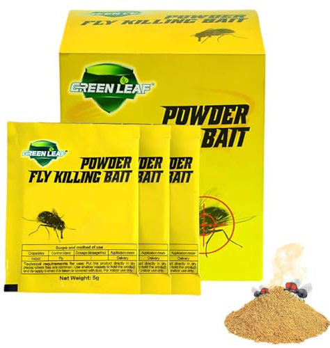 20 Packs Fly Trap Bait Reusable Fly Traps Outdoor for Ranch Farm Orchard