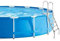 HXYhydrypd Escalier Piscine Robuste en Acier Inoxydable 304, Echelle Piscine Hors Sol, Échelles de Piscine pour Intérieur et Extérieur(4 Steps)