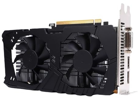 Gugxiom 2 GB GDDR5 128 Bit Graphics Card PC Gaming -Grafikkarte, PCI Express 2.0 X16 GPU mit HD -Ausgabemittel DisplayPort -DVI -Ports für Gaming und Workstations