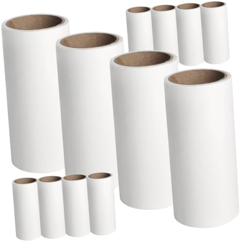 Gadpiparty 12 Piezas Rodillos Quitapelusas Multifuncionales Práctico Removedor de Pelo de Mascotas Compacto y Portátil para Ropa Muebles y Manualidades Fácil de Usar y Almacenar