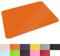 Schreibtischunterlage von Office Marshal® | hochwertige Tischauflage für Büro und Schule | abwischbar | rutschfest | 65x50 cm | orange