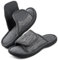RockDove Men's Adjustable Wrap Memory Foam Slide Slipper, Size 10/11 UK Men, Gray