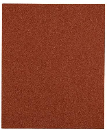 kwb Flint-Schleifpapierbogen 230x280 mm aus Quarzsand mit Körnung 100, guter Verleimung und robustem Papierträger für den groben Schliff von Holz und Farbe