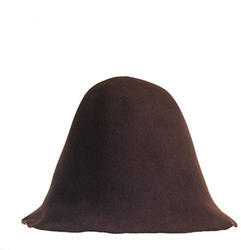 Generic Wollfilz-Körperkegel, Farben für Huthaube (Dunkelbraun), dunkelbraun, Einheitsgröße