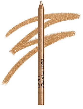 NYX Professional Makeup Epic Wear Semi-Perm Graphic Liner Sticks – wasserfeste Eyeliner mit ultra-intensiven Farben, 36h Halt, mattes & metallic Finish, Gold Plated