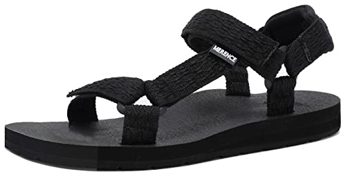 CIOR Women's Sport Sandals Hiking Sandals with Arch Support Yoga Mat Insole Outdoor Light Weight Water Shoes-U119SLX022-balck-39A