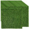 Shindel 10 Stück Feen-Kunstrasen, 15,2 x 15,2 cm, Miniatur-Garten-Gras, Ornament, Garten, Puppenhaus, DIY-Dekoration