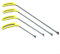Barres de débosselage de garage, outils de réparation de bosses sans peinture, barre de biche, crochets de barre de biche, outil à main automobile, kit d'outils de débosselage sans peinture (41 cm)
