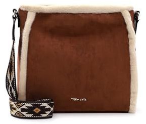 Tamaris Umhängetasche TAS Charlie 33390 Damen Handtaschen Material Mix cognac 700