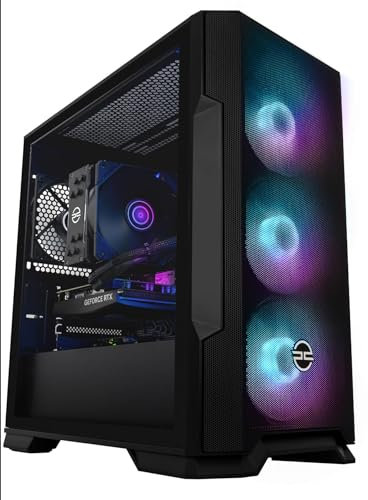 PCSpecialist Prism Gaming PC - Intel Core i5-14400F 4.70 GHz 10-Core, 32 GB DDR5 RAM, 8 GB GEFORCE RTX 4060, 1TB M.2 SSD, Windows 11