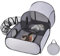 PET PLAYPEN Petits animaux - Catio Outdoor Cat Enceinte | Enceinte de chat avec un chien de tunnel Run | Maison de capita pliable avec des jouets interactifs et une zone de mouvement pour les chiots d