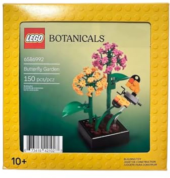 LEGO Botanicals: Butterfly Garden - Ages 7+ - 150 Pcs