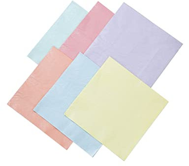 20 + 1 bunte, pastelfarbene Papierservietten von Talking Tables. Einweg Servietten, geeignet für den Kindergeburtstag, zum Babyfeier, Picknick, Schlummer Party, oder sonstige Feiern! Einhorn.