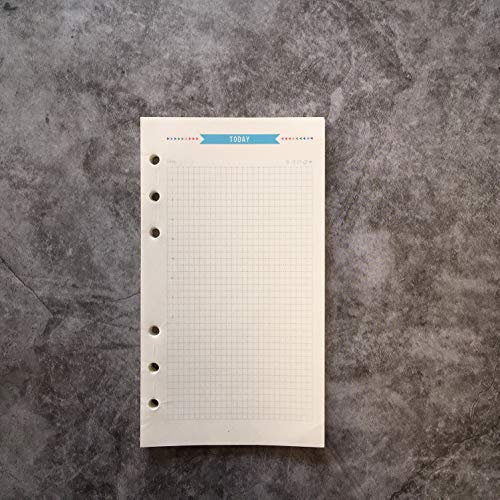 15,2 cm plastica A6 6-holes cover Round Ring View Binder cartelletta per fogli Sheet Protectors/Notebook ricarica/fai da te scrapbooking/raccoglitori di schermo A6 Paper Refill Today