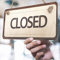 HolzschildOpen Closed, 30,5 x 15,2 cm, rustikales offenes und geschlossenes Schild für Business – Business Open Schild mit Seil