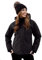 BOLF Damen Winterjacke Skijacke Snowboardjacke Schneejacke mit Kapuze Schneefang Bündchen Winddicht Wasserdicht Atmungsaktiv Outdoor Sport Style HH012 Schwarz XL [D4D]