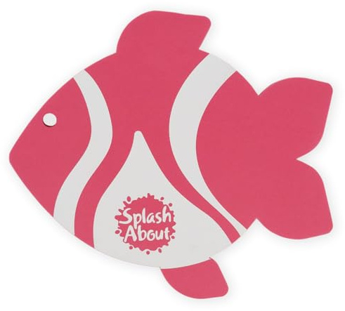 Espejo Splash About con Peces Rosas y Blancos