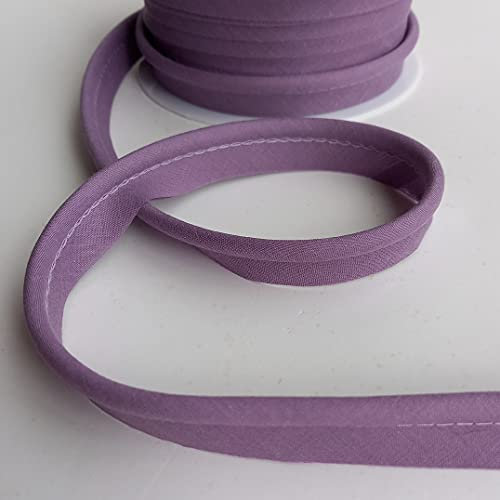 On Trend Fabrics Large flanged 7mm insert piping cord poly cotton bias cut - Sold by the Metre - Many Colours (Lavender)