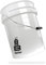 MAGIC BUCKET | Wascheimer für Auto Handwäsche Weiß | 5 US GALLONEN ca. 20 Liter | kompatibel mit Grit Guard, Detail Guardz Dirt Lock, Chemical Guys Dirt Trap, Gamma Lids