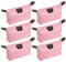 Flintronic 6 Stücke Kosmetiktasche Klein, Schminktasche, Make-up-Tasche, Kulturbeutel, Mini-Reisetaschen für Make-up-Pinsel, Cosmetic Bag für Reisen Urlaub und Alltag