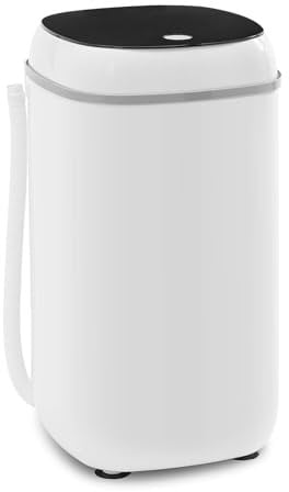 ulsonix LCLEAN MINI XS Miniwaschmaschine mit Schleuderfunktion 4.5 kg 260 W Camping-Waschmaschine Reisewaschmaschine Wohnmobil-Waschmaschine tragbare Waschmaschine