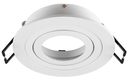 SLV NEW TRIA 75, Deckeneinbauring, D: 9.3 H: 2.6 cm, IP 20, weiß