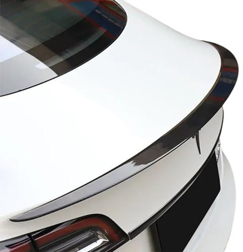 Fly Design Heckspoiler passend für Tesla Model 3 Glanz Schwarz Sportlich