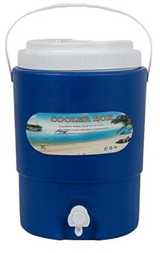 Termo Portátil Inuitz, 8 litros, Eficiente Termo Portátil, Aislante de Poliuretano, Dispensador en Grifo, Sin BPA, Recomendado Añadir Hielo en Días de Mucho Calor, Ideal para Picnic, Playa, Camping