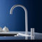 IMEX - Grifo de Cocina Alto | Grifo Monomando Fregadero | Griferia de Cocina | Grifo en Latón con Tecnología PVD | Serie Manacor | Color Blanco Mate