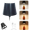 Yevheniy Wireless Bottle Lamp, 2024 New LED Wine Bottle Lamp, 3 Color Wireless Bottle Table Lamp,Cute Embed Touch Control Portable Rechargeable Desk Lamp for Living/Bedroom/Bar (Black, 1 PCS)