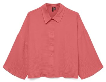 Vmnatali Crop Shirt WVN Ga Noos