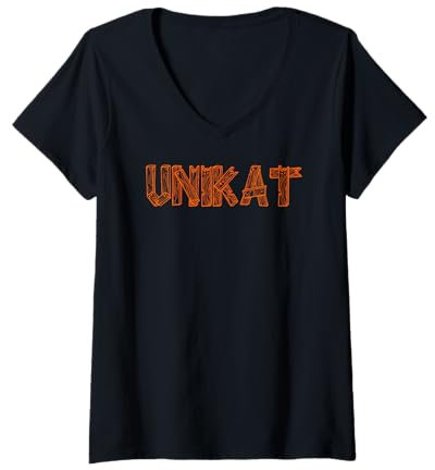 Damen SDP-Logo einzigartig T-Shirt mit V-Ausschnitt