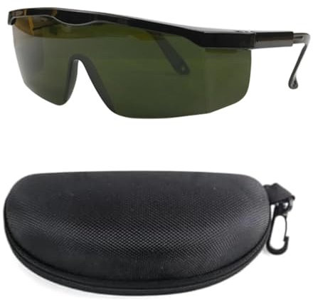 MJFENDAI IPL Schutzbrille - 190nm bis 2000nm, Laserschutz für Haarentfernung, UV-Schutz, Augenschutz und Laser-Haarentfernung, Bräunung, Rotlichttherapie