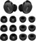 Rqker Foam Eartips Compatible with Bose New QuietComfort Earbuds 2024 New, 6 Pairs S M L Sizes Soft Memory Foam Replacement Tips Eartips Earbuds Tips Compatible with Bose New QC Earbuds 6 Pairs Black