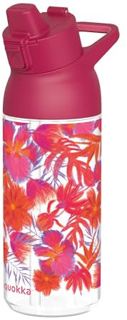 Quokka Swift Red Flowers 785 ml