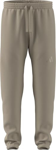 adidas Men's All SZN French Terry Regular Tapered Pant, Crystal Linen, XL
