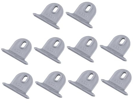 ABOOFAN 10stücke Pack Markisenhaken Für Wohnmobil Seitliche Befestigungshaken Camper-markisenhaken Campingzubehör Ersatz Markisenhakenring Aufhänger Für Selbstaufziehende Markisengurte