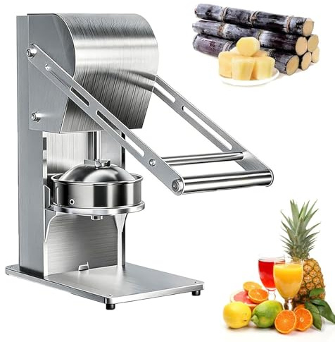 Máquina exprimidora de jugo manual de alta resistencia, exprimidor manual de acero inoxidable con base antideslizante, exprimidor de jugo de naranja comercial, fácil de limpiar, for jugo fresco