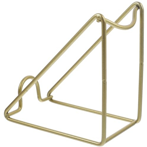 BCOATH Retro Iron Wine Bottle Holder Countertop with Single Slot Design, Golden Red Wine Holder Featuring Break Resistance and Wear Resistance, for Beer Festival Time and Valentine's Day