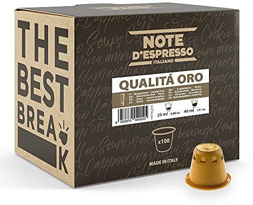 Note d'Espresso - Qualità Oro - Capsules de Café - Exclusivement Compatible avec Machine NESPRESSO* - 100 x 5,g 6