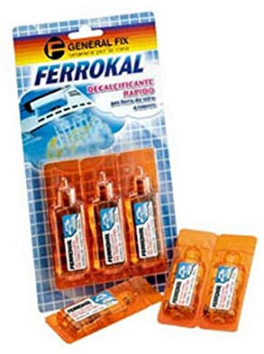 ferrokal decalcificante anticalcare ferro stiro 3 fiale x 20 ml linea articoli stiro/ironing line
